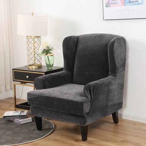 Stretch wingback slipcover - stretch,